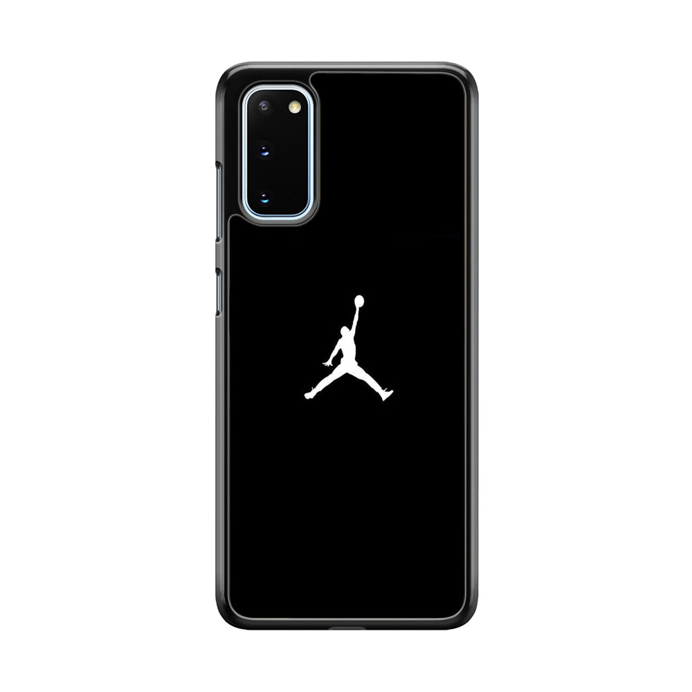 Jordan Black White Samsung Galaxy S20 Case-Xtracase