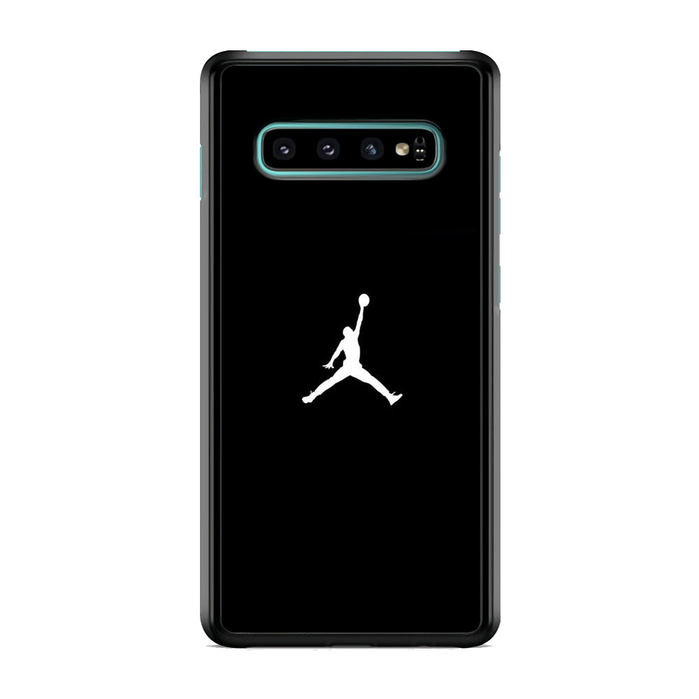 Jordan Black White Samsung Galaxy S10 Case-Xtracase