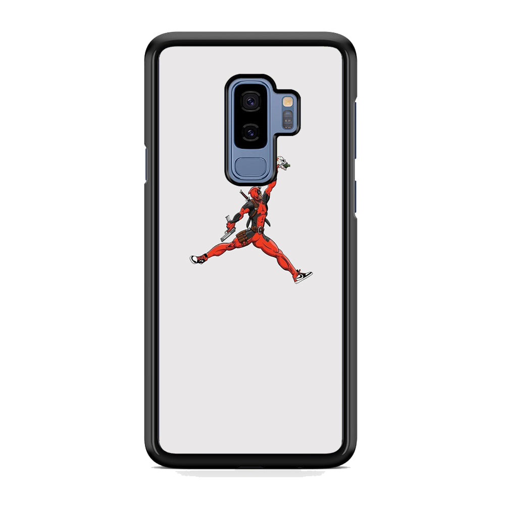 Jordan Deadpool Meme White Milk Samsung Galaxy S9 Plus Case-Xtracase