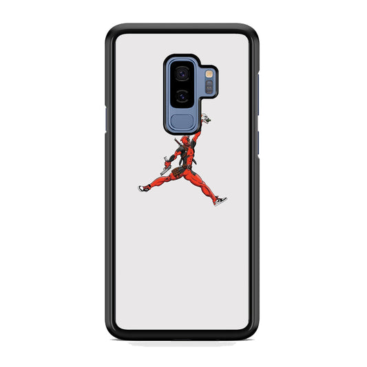 Jordan Deadpool Meme White Milk Samsung Galaxy S9 Plus Case-Xtracase