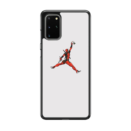 Jordan Deadpool Meme White Milk Samsung Galaxy S20 Plus Case-Xtracase