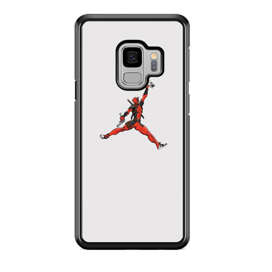 Jordan Deadpool Meme White Milk Samsung Galaxy S9 Case-Xtracase