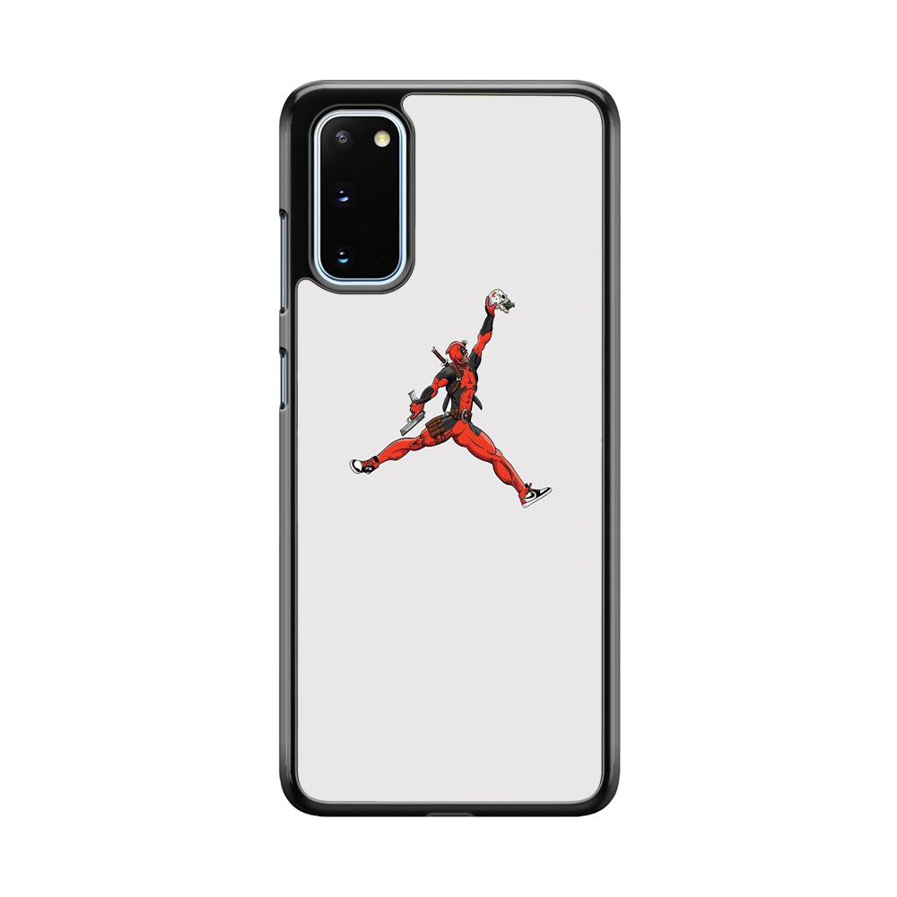 Jordan Deadpool Meme White Milk Samsung Galaxy S20 Case-Xtracase