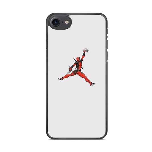 Jordan Deadpool Meme White Milk iPhone 8 Case-Xtracase