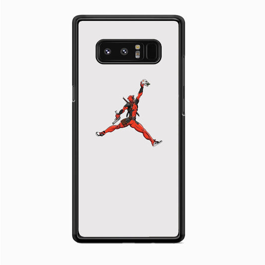 Jordan Deadpool Meme White Milk Samsung Galaxy Note 8 Case-Xtracase