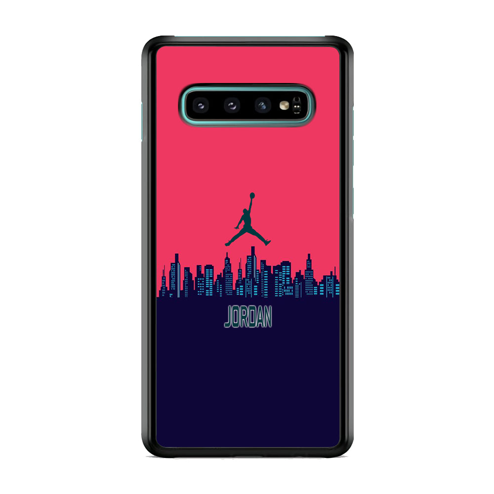 Jordan Jump City Magenta Samsung Galaxy S10 Case-Xtracase