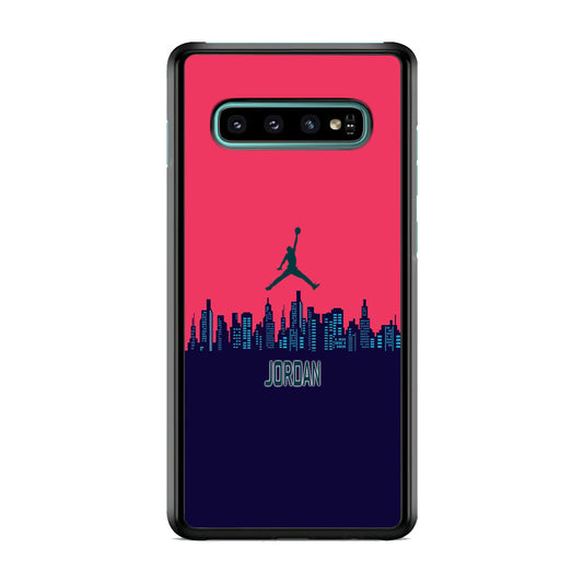 Jordan Jump City Magenta Samsung Galaxy S10 Case-Xtracase