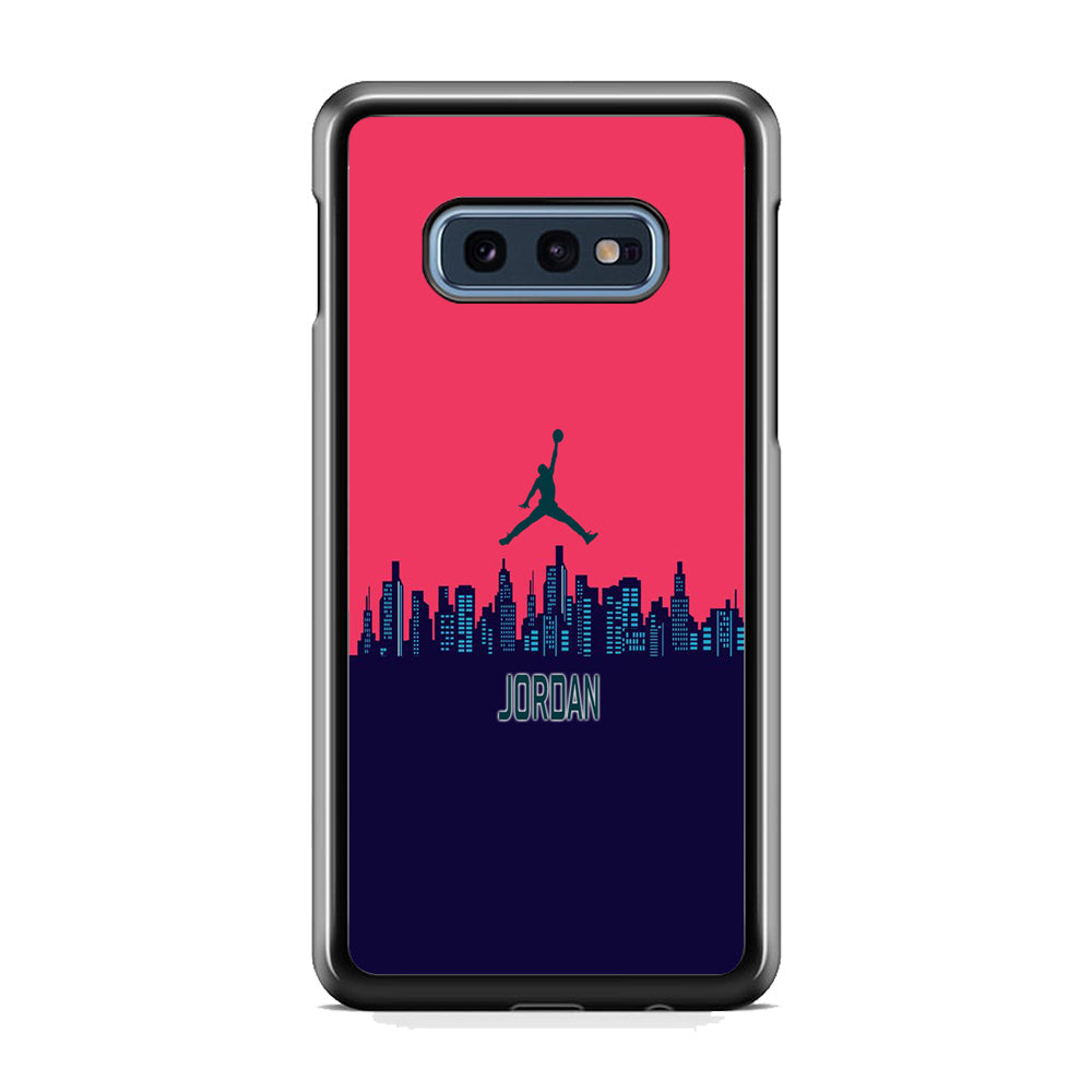 Jordan Jump City Magenta Samsung Galaxy S10E Case-Xtracase