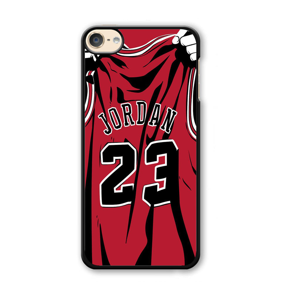 Jordan Red Basket Jersey iPod Touch 6 Case-Xtracase