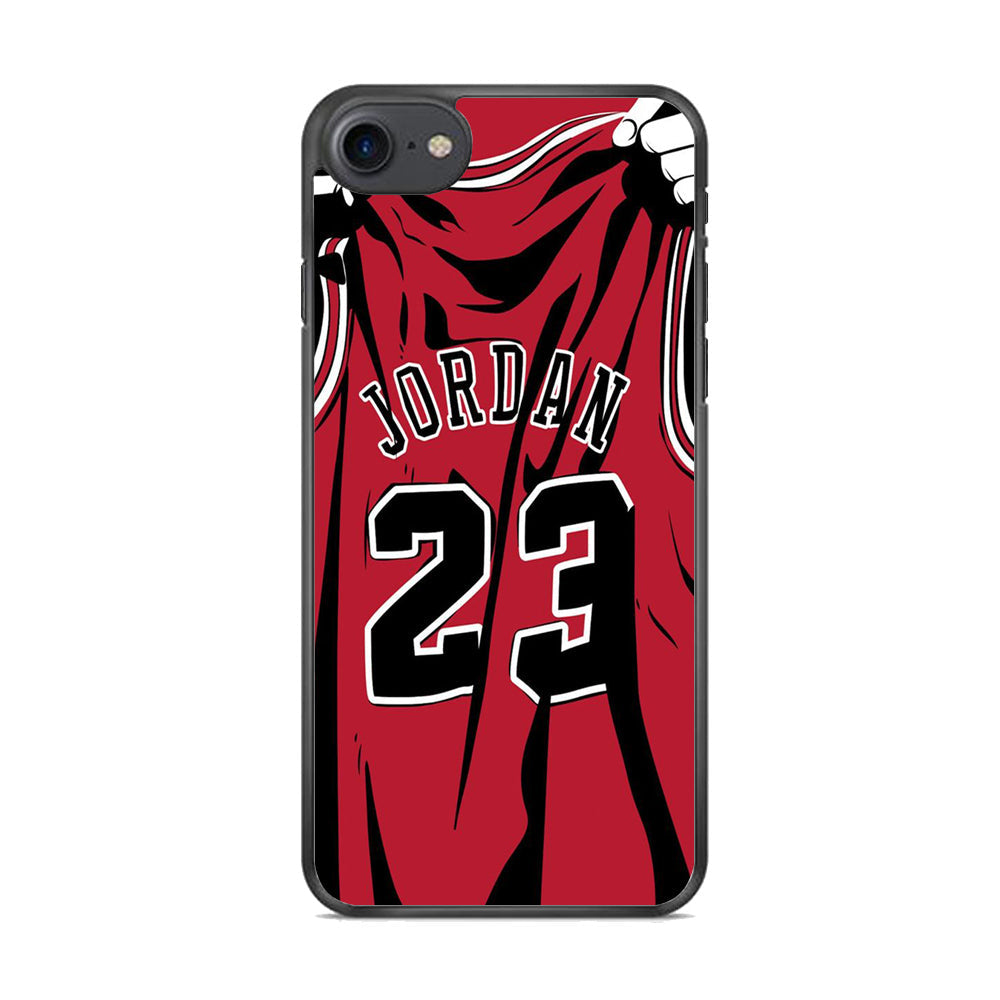 Jordan Red Basket Jersey iPhone 7 Case-Xtracase
