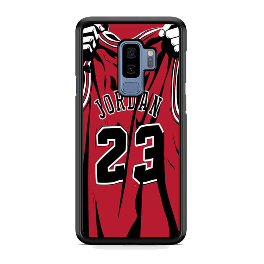 Jordan Red Basket Jersey Samsung Galaxy S9 Plus Case-Xtracase