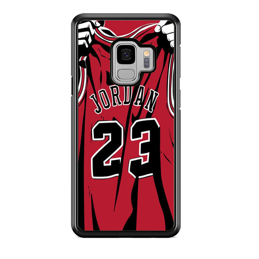 Jordan Red Basket Jersey Samsung Galaxy S9 Case-Xtracase