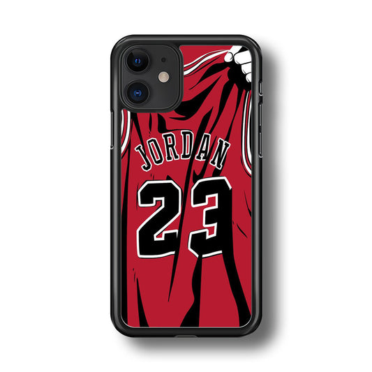 Jordan Red Basket Jersey iPhone 11 Case-Xtracase