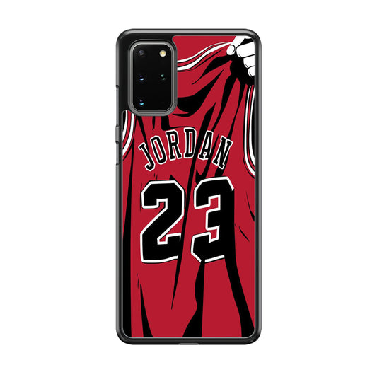 Jordan Red Basket Jersey Samsung Galaxy S20 Plus Case-Xtracase