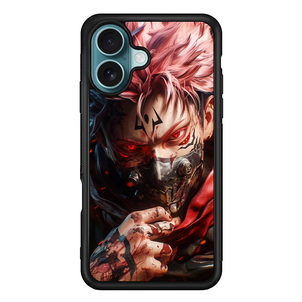 Jujutsu Kaisen Ryomen Sukuna Mask iPhone 16 Case - Xtracase