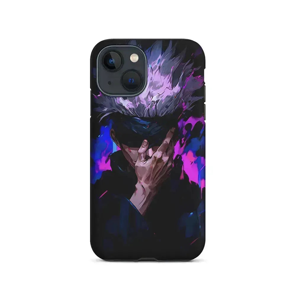 Jujutsu Kaisen Satoru Gojo Art iPhone 13 Mini Case-2 in 1 Tough Case-Xtracase