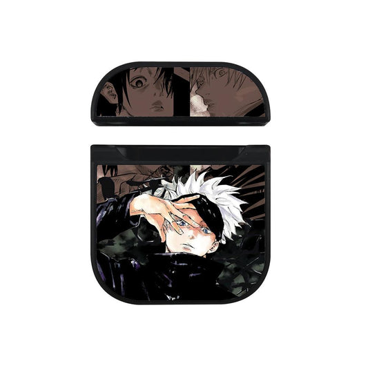 Jujutsu Kaisen Sensei Serious Mode Hard Plastic Case Cover For Apple Airpods-Xtracase