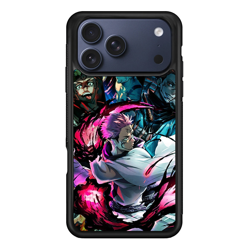 Jujutsu Kaisen Sukuna Aesthetic iPhone 17 Pro Case - Xtracase