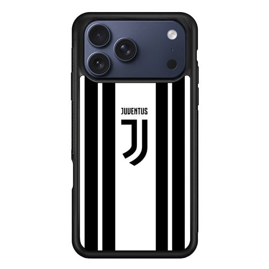 Juventus Black Stripe iPhone 17 Pro Case - Xtracase