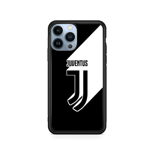 Juventus Pride of Logo iPhone 13 Pro Max Case-Rubber / Black (2D Case)-Xtracase
