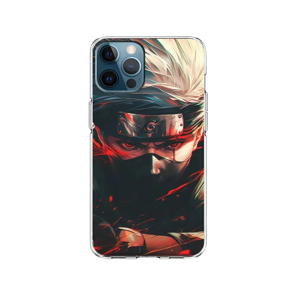 Kakashi Hatake Fighting Mode iPhone 15 Pro Max Case-Clear Soft Case-Xtracase