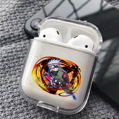 Kakashi's Mangekyou Sharingan Protective Clear Case Cover For Apple Airpods-Xtracase