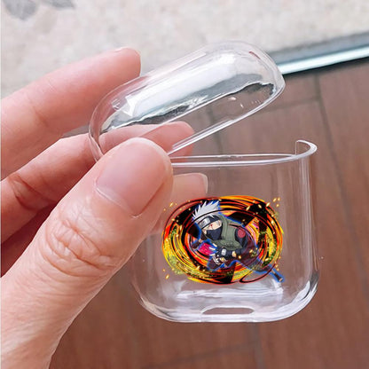 Kakashi's Mangekyou Sharingan Protective Clear Case Cover For Apple Airpods-Xtracase
