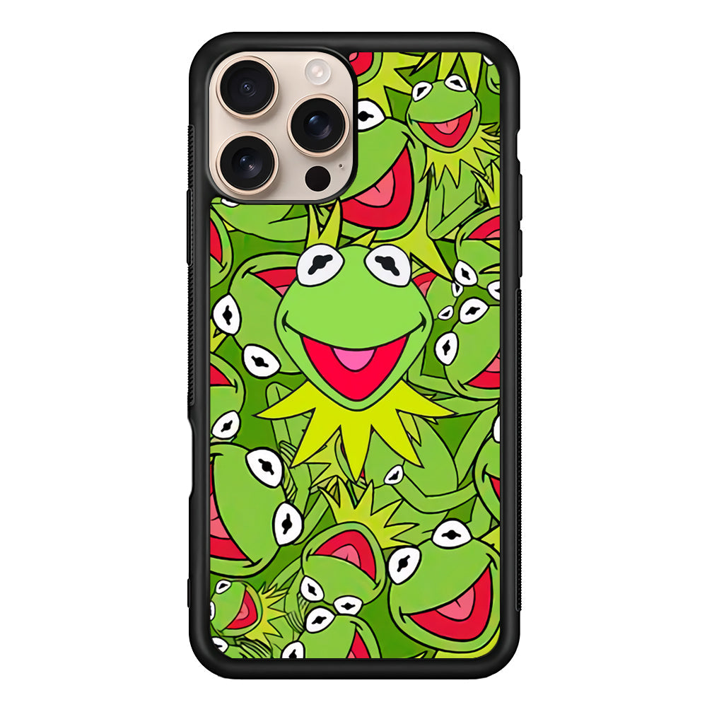 Kermit Frog Smile Feeling Happy iPhone 16 Pro Max Case - iPhone 16 Pro Max