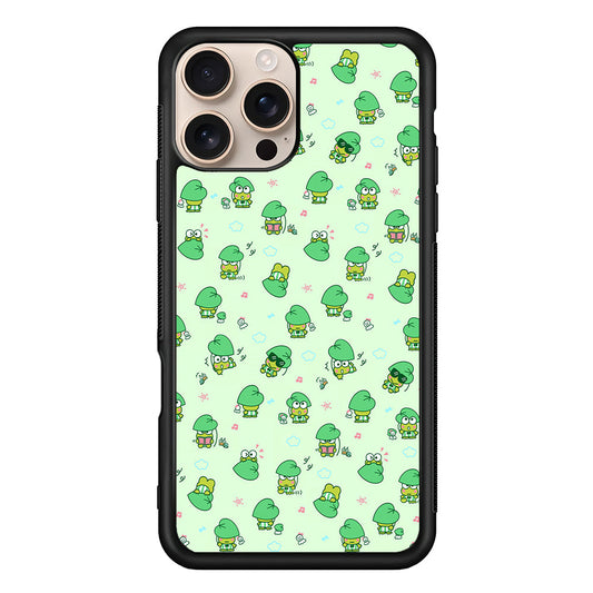 Keroppi Cute Wallpaper iPhone 16 Pro Max Case - iPhone 16 Pro Max