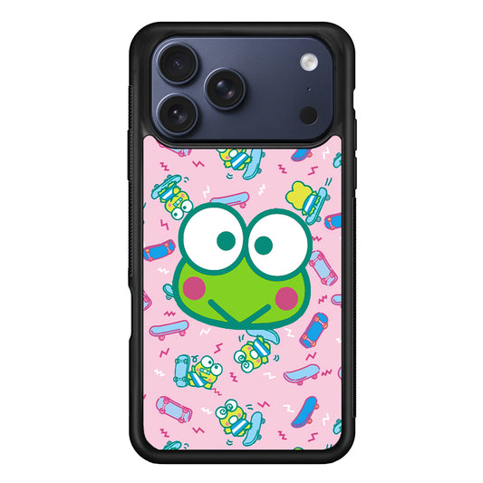 Keroppi Skate Pattern iPhone 17 Pro Case - Xtracase