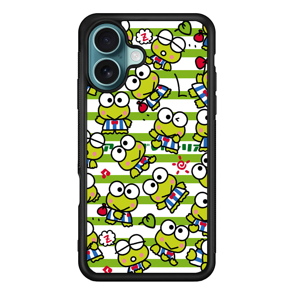 Keroppi Want to Vacation iPhone 16 Plus Case - Xtracase
