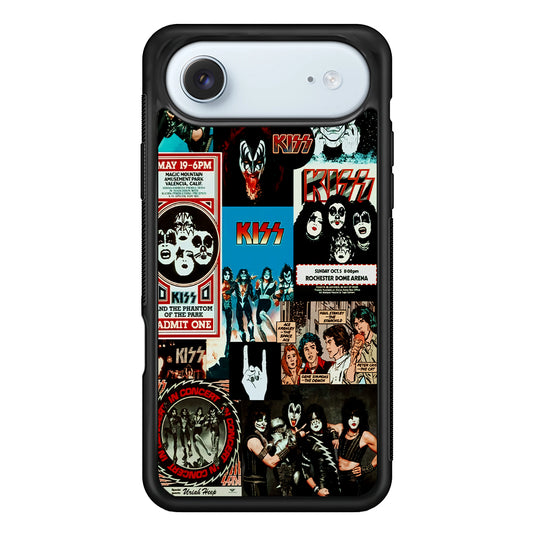 Kiss Band Collage Poster iPhone 17 Air Case - Xtracase
