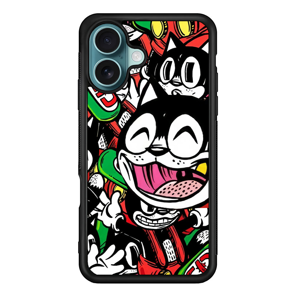 Kitty Club Party iPhone 16 Plus Case - Xtracase