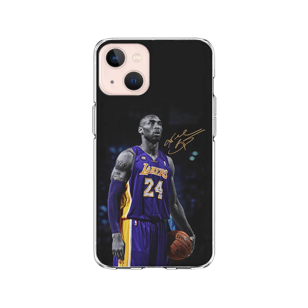 Kobe Bryant Legend iPhone 14 Plus Case-Clear Soft Case-Xtracase