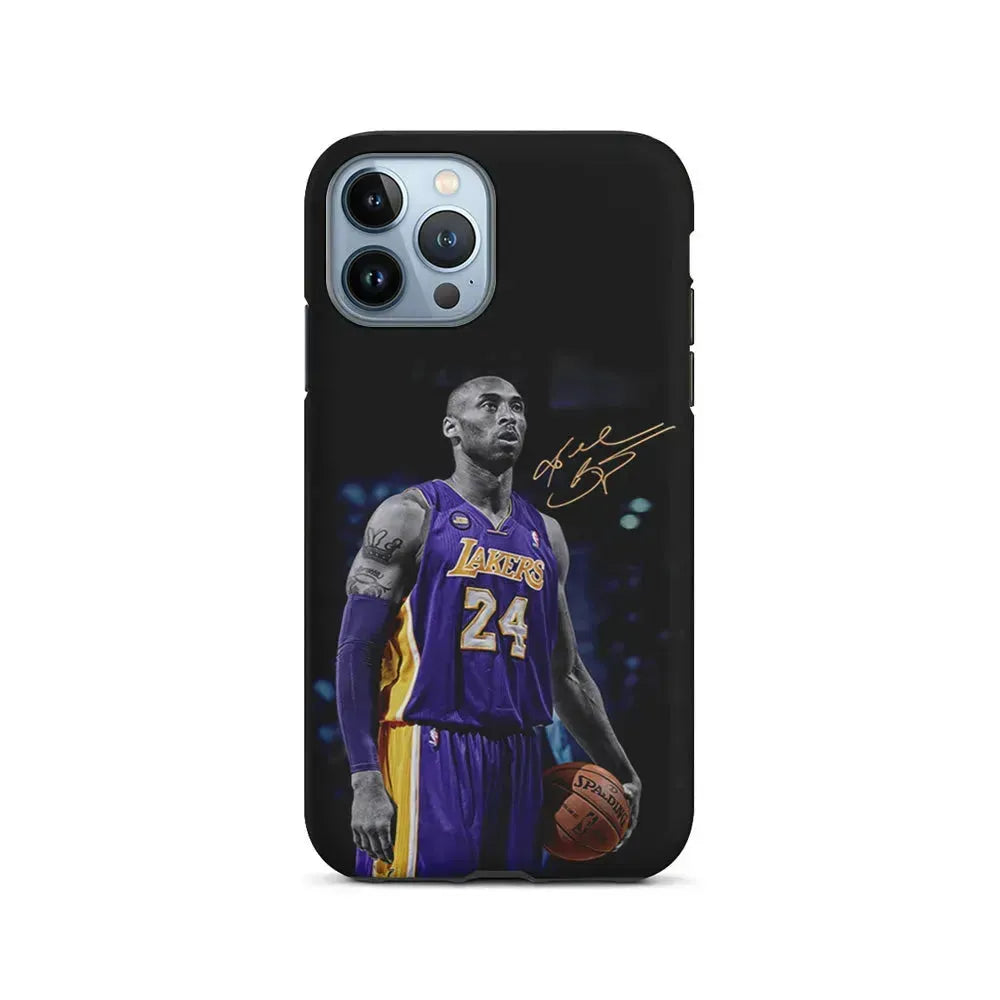 Kobe Bryant Legend iPhone 15 Pro Max Case-2 in 1 Tough Case-Xtracase