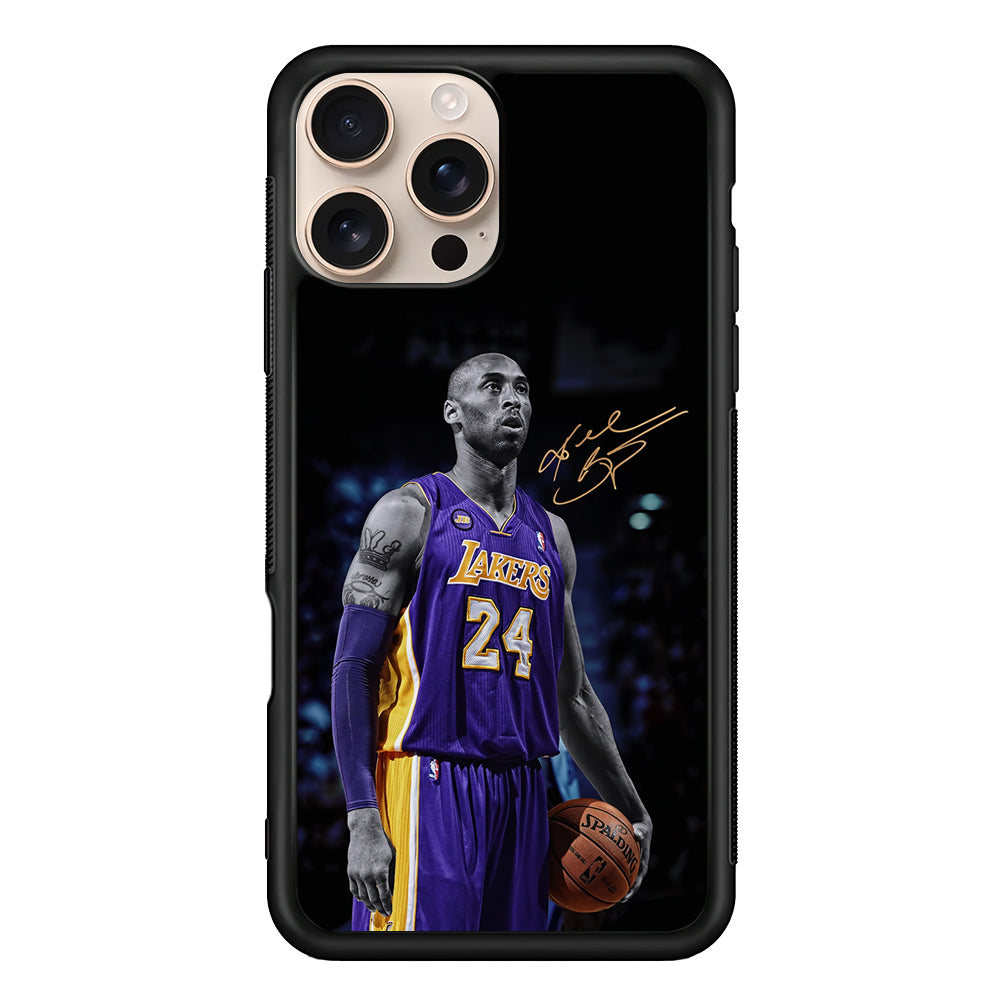 Kobe Bryant Legend iPhone 16 Pro Max Case - iPhone 16 Pro Max