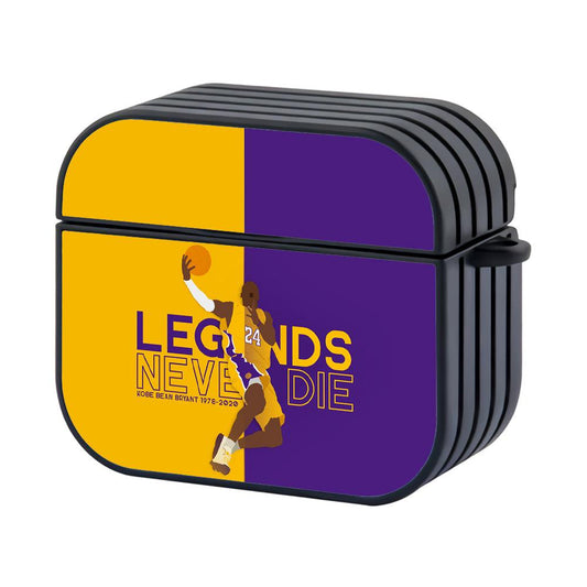 Kobe Bryant Legends Never Die Hard Plastic Case Cover For Apple Airpods 4-Xtracase