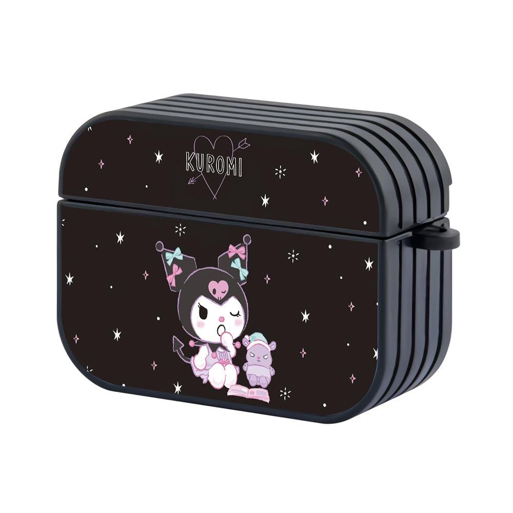 Kuromi Learn How to Teach Hard Plastic Case Cover For Apple Airpods Pro 3-Xtracase