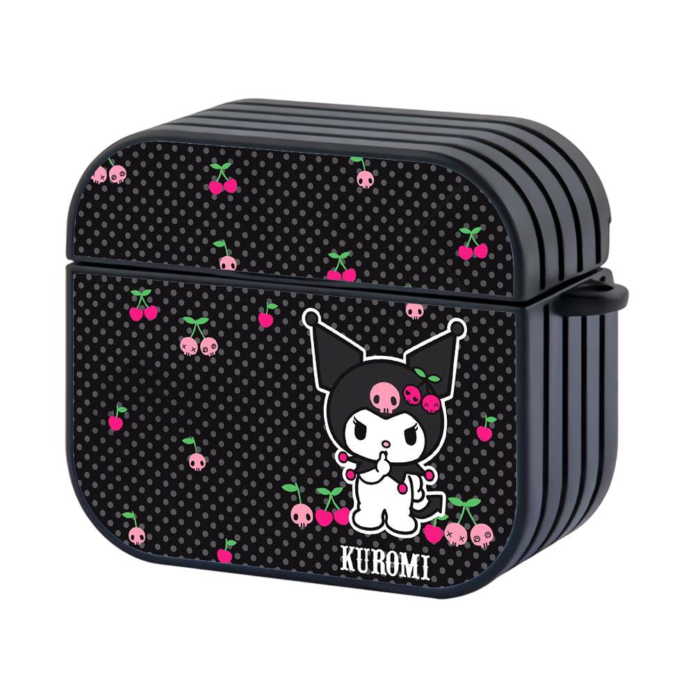 Kuromi Make It Silent for The Show Apple Airpods 3 Case-Xtracase