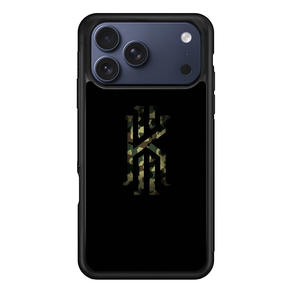 Kyrie Irving Black Camo iPhone 17 Pro Case - Xtracase