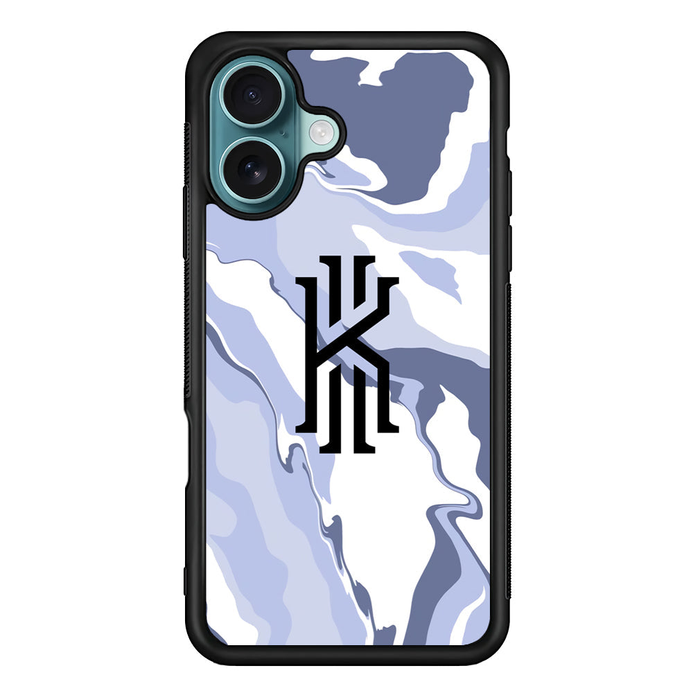 Kyrie Irving Marble Blue Vibes iPhone 16 Plus Case - Xtracase