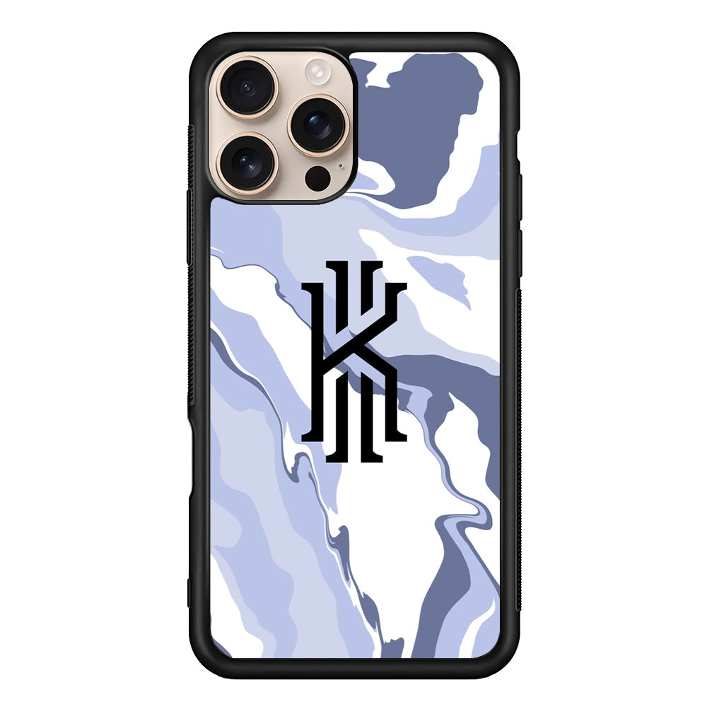 Kyrie Irving Marble Blue Vibes iPhone 16 Pro Max Case - Xtracase