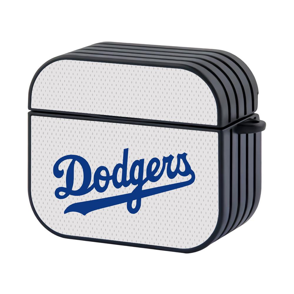 LA Dodger Simple and Bold Hard Plastic Case Cover For Apple Airpods 4-Xtracase