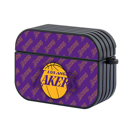 LA Lakers Fame The World Hard Plastic Case Cover For Apple Airpods Pro 3-Xtracase