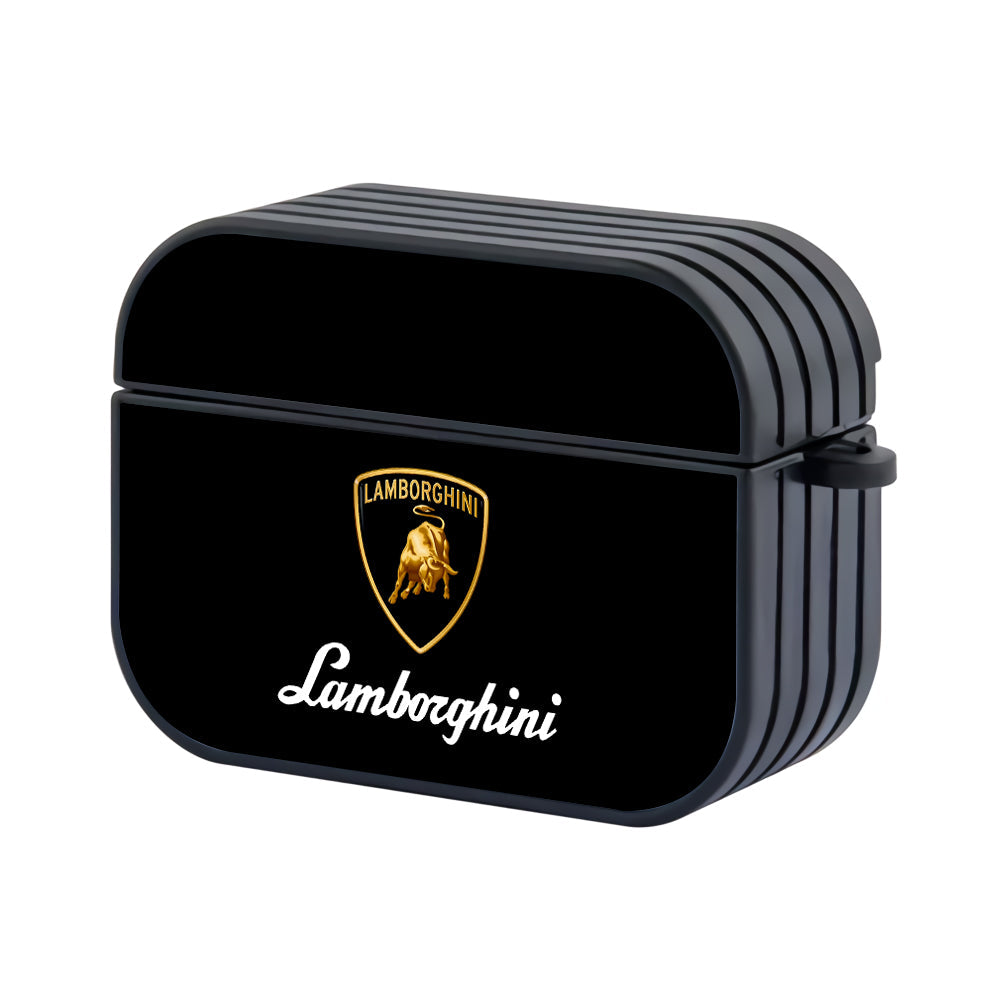 Lamborghini Full Black Apple Airpods Pro 2 Case - Xtracase