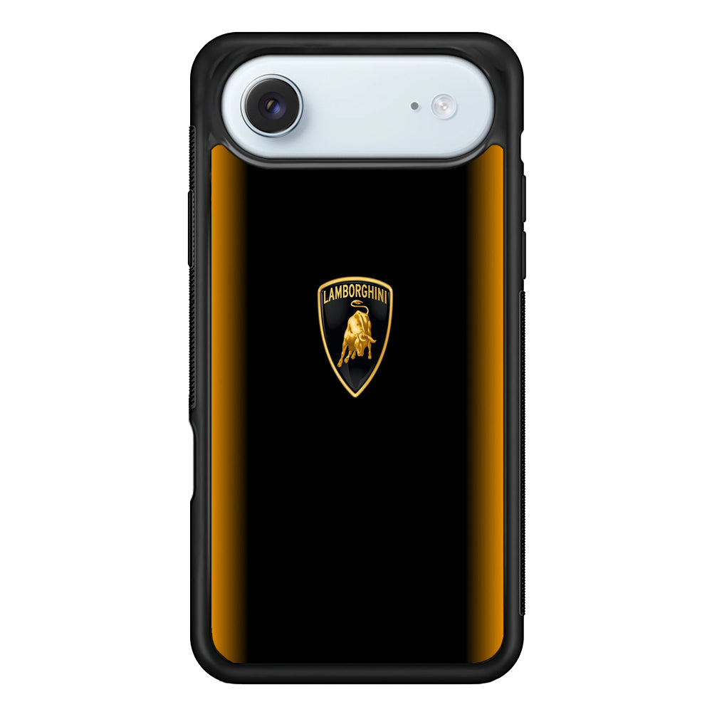 Lamborghini Stripe Gold iPhone 17 Air Case - Xtracase