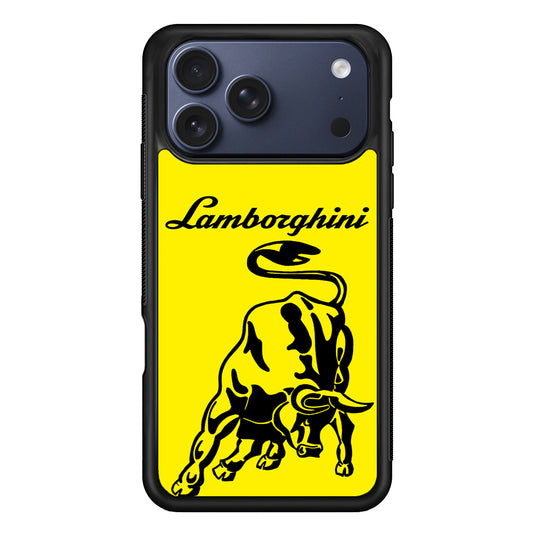 Lamborghini Word Icon iPhone 17 Pro Case - Xtracase