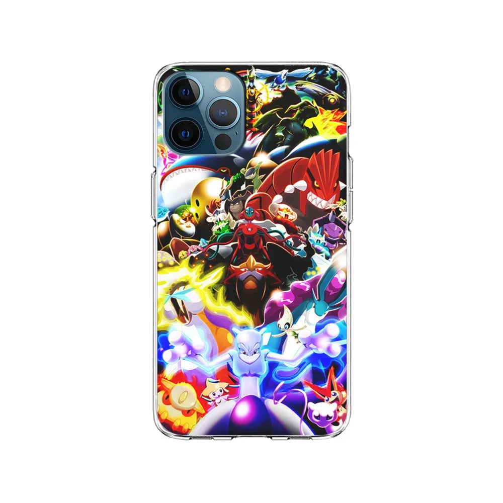 Legendary Pokemon iPhone 13 Pro Max Case-Clear Soft Case-Xtracase