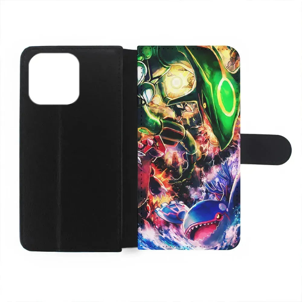 Legendary Pokemon Monsters Trio iPhone 15 Pro Max Case-Flip Wallet Case-Xtracase