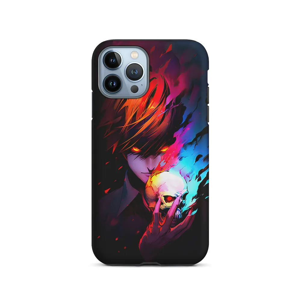 Light Yagami From Death Note iPhone 13 Pro Case-2 in 1 Tough Case-Xtracase
